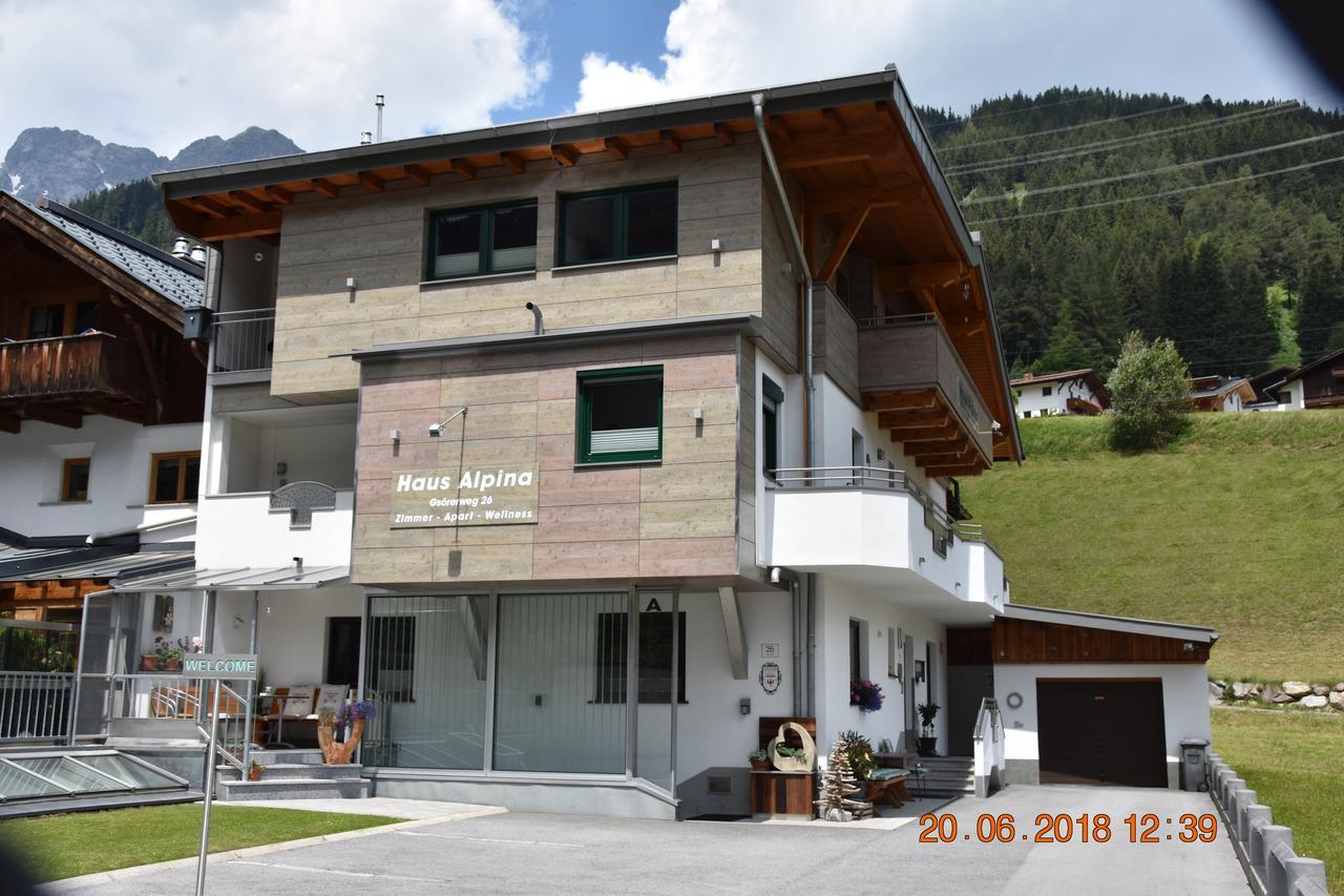 Gaestehaus Alpina Sankt Anton am Arlberg Buitenkant foto