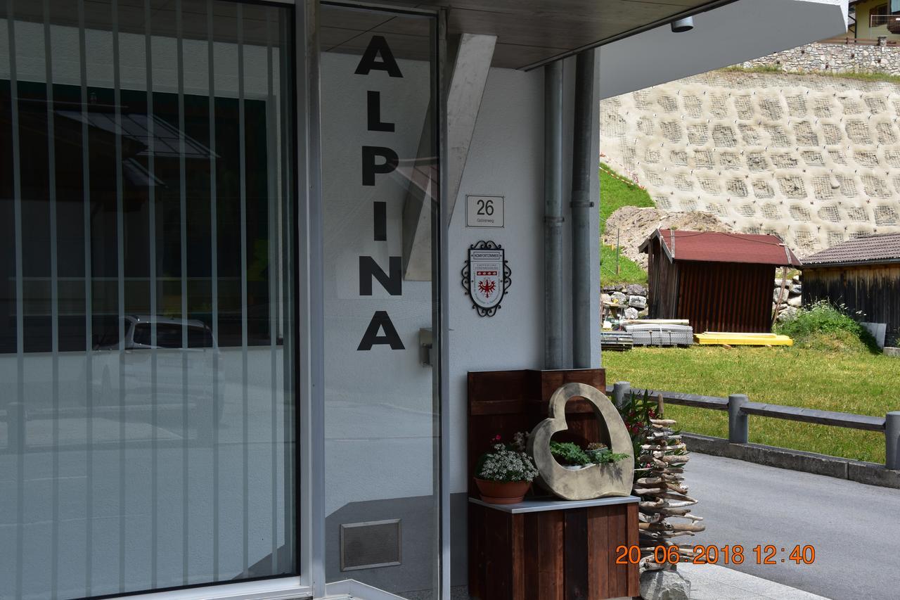 Gaestehaus Alpina Sankt Anton am Arlberg Buitenkant foto